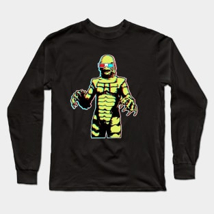 3D Creature Long Sleeve T-Shirt